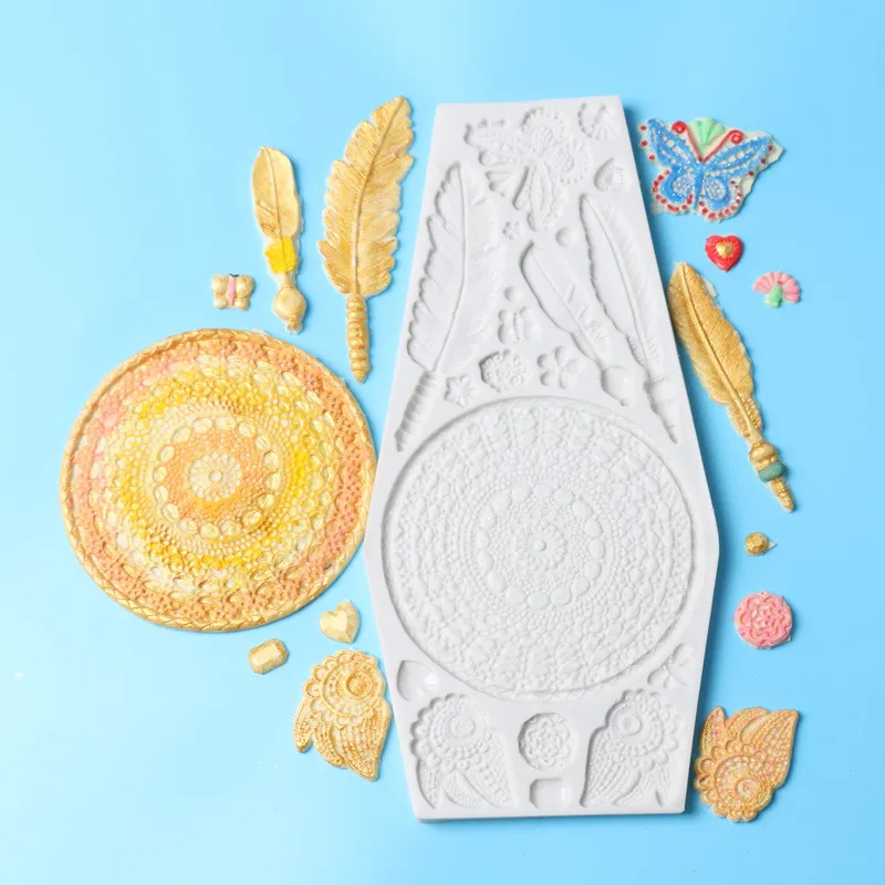 3D Ловец снов силиконовый Sugarcraft домашний шоколад пирог печенье Форма для выпечки