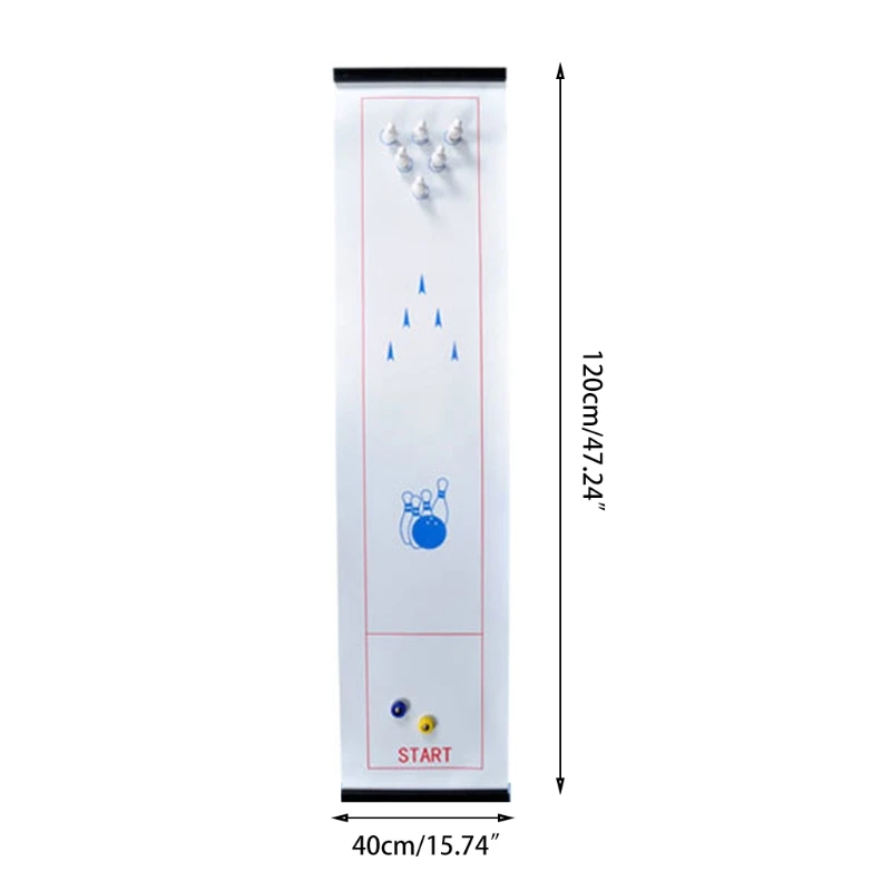 

Mini Bowling Game,Tabletop Game Bowling Set for Family Fun Board Games,Outdoor & Indoor Fun For Children And Adults