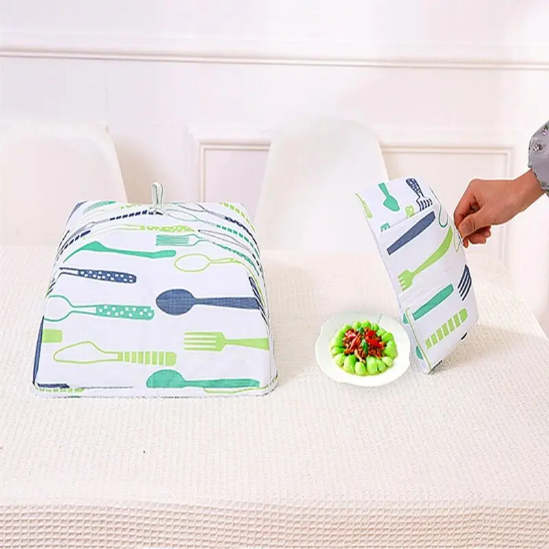 Складная крышка для пищевых продуктов барбекю изолированный теплосберегающий