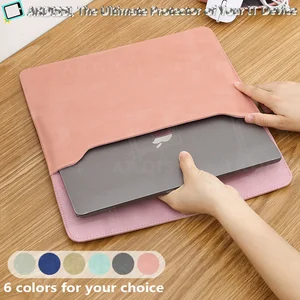 ardissi horizontal sleeve laptop liner bag for macbook air 11 12 13 3 15 4 pro 13 14 15 16 inch pu case for lenovo xiaoxin hp free global shipping