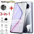 Защитная Гидрогелевая пленка 3-в-1 для Xiaomi Redmi K20, K30, защита экрана, объектива камеры, стекло для redmi K20 Pro, K30 Pro, не стекло