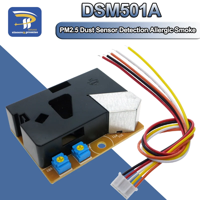 DSM501A модуль-датчик пыли PM2.5 детектор модуль датчика аллергического дыма для Arduino