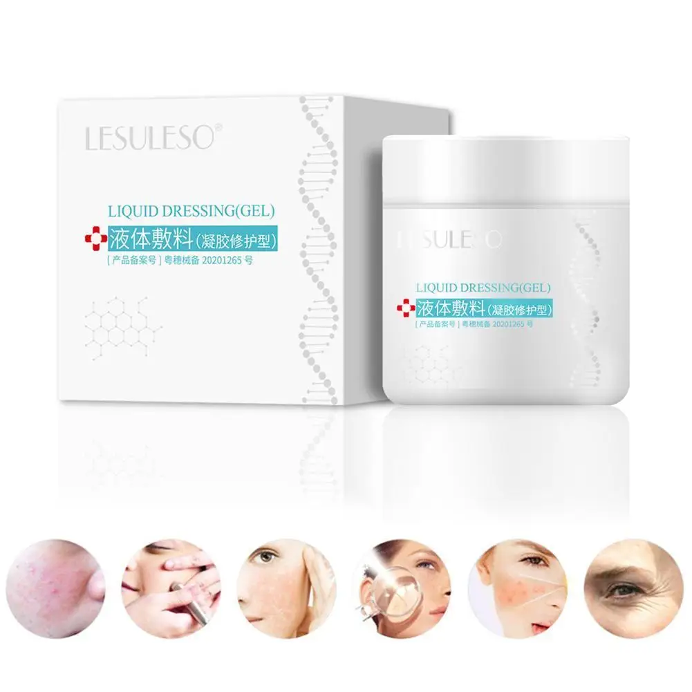 

1pc Face Wound Liquid Dressing Repair Cold Compress Liquid 200g Gel Moisturizing Postoperative Mouth Repair Essence