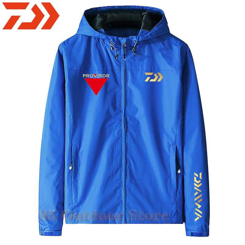 

Daiwa Summer Waterproof Suit for Fishing Clothes Men Raincoat Rain Pants Fishing Jacket Sun Protection Outdoor Fishing Clothing