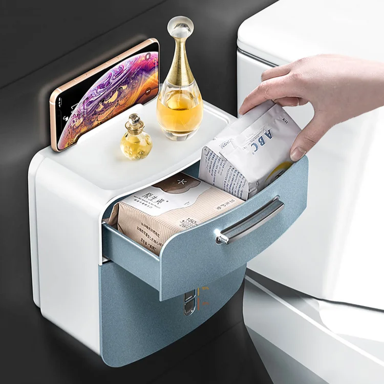 

Скандинавская пластиковая коробка для салфеток, многофункциональная креативная Водонепроницаемая коробка для туалетных салфеток, держат...