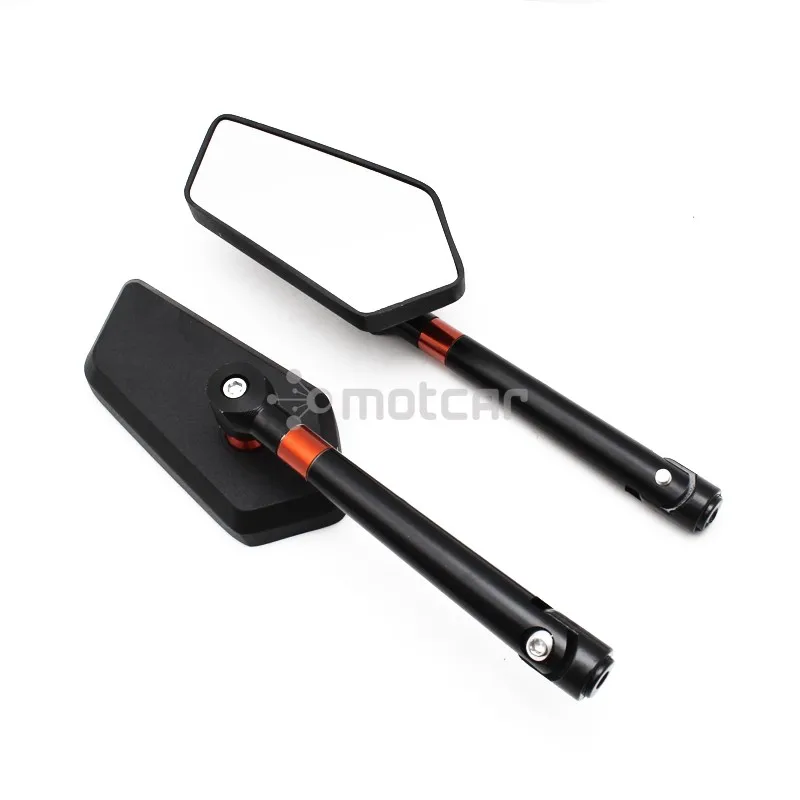 Черное алюминиевое боковое зеркало для мотоцикла с ЧПУ HONDA Cb1000r CB750 CB650R CB400F Suzuki Bandit