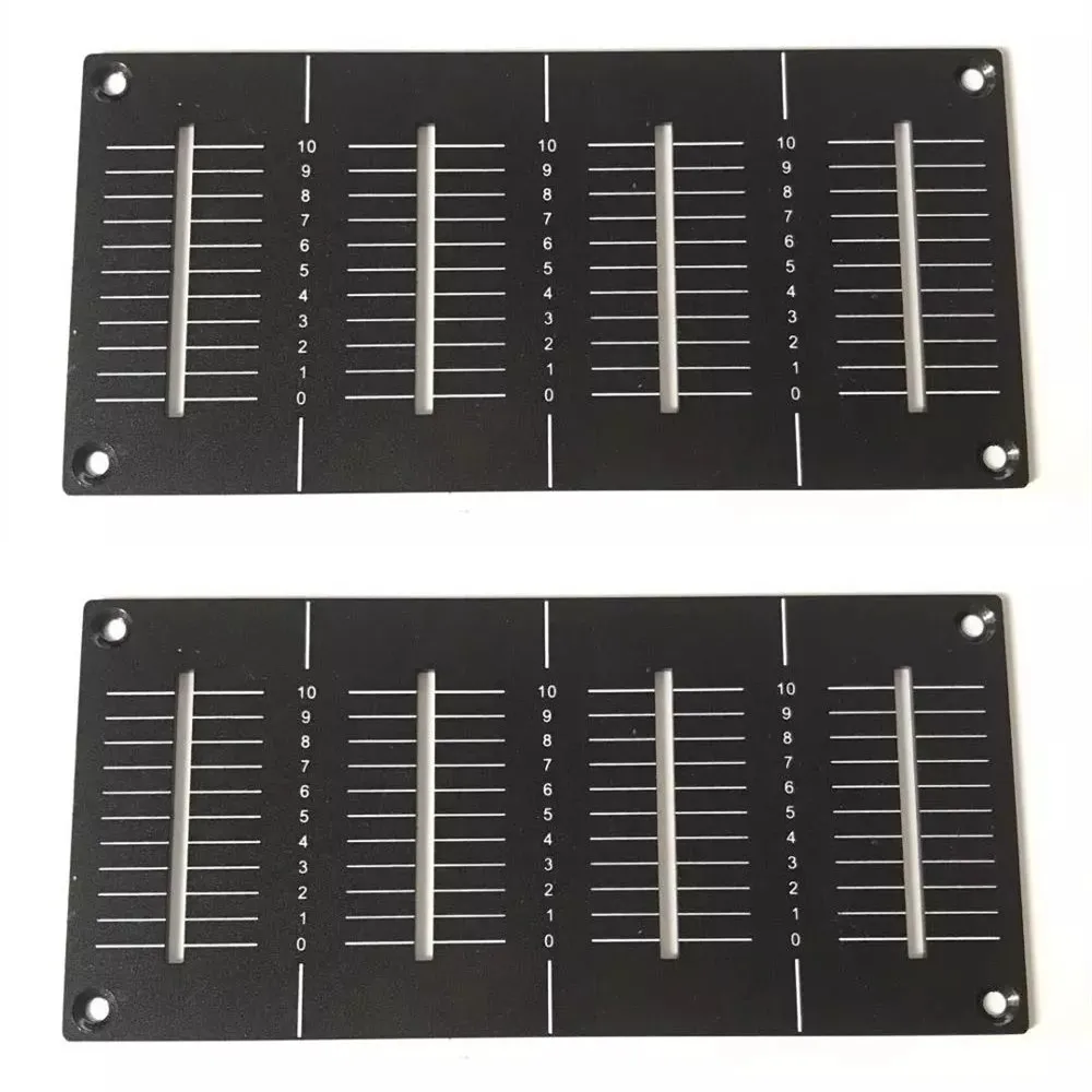 2 шт. новая сменная пластина OEM для DJM800 Fader Panel DAH2426|Оборудование ди-джея| |
