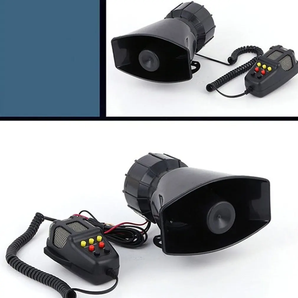 Multipurpose Speakers Loud Car Horn Police Siren Air Megaphone 100W 12V 7 Tone Motorcycle ccessories | Автомобили и мотоциклы