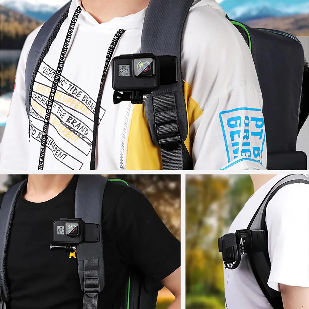 Действий Камера зажим 360 градусов вращение по кругу крепление для спортивной