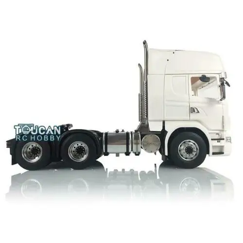 

Hercules Sca 802C Cabin LESU 1/14 6*6 Metal Chassis W/ Motor Model Chimney RC Tractor Truck THZH0588-SMT5