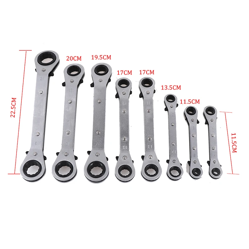 Метрический офсетный динамометрический ключ набор гаечных ключей двухсторонний