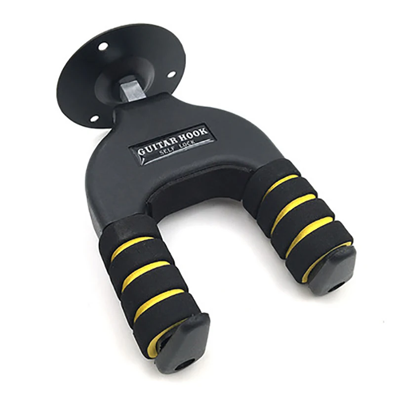 Guitar hook guitar gravity automatic lock electric wood piano rack hanger self accessories | Спорт и развлечения