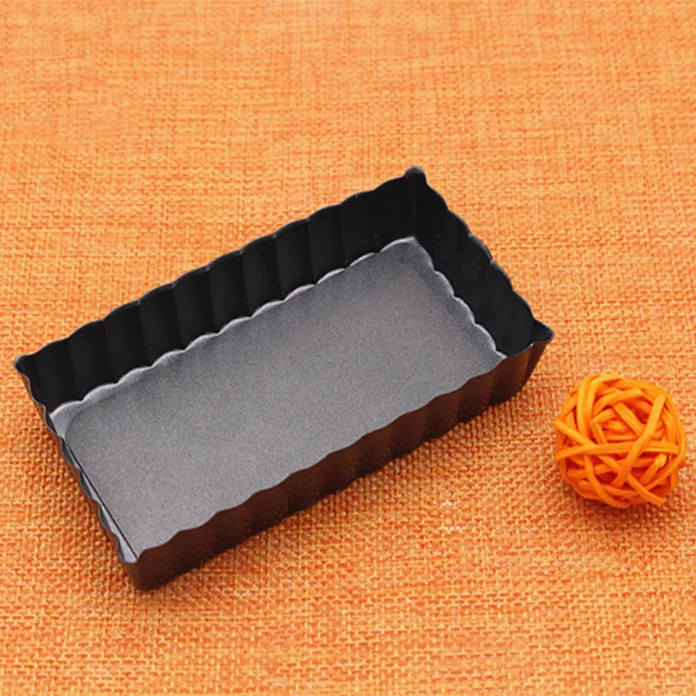 Heart Shape Laced Quiche Pan Nonstick Pie Bakeware With Removable Bottom Easy Release Cake Decor Mould DIY Baking Tools |