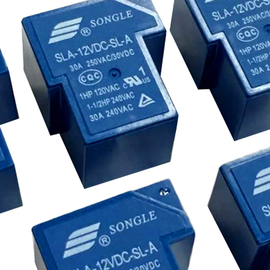5 шт. 12 в 1 CH Реле SLA-12VDC-SL-C 250 В переменного тока 30V 30A DC мастерской | Обустройство дома