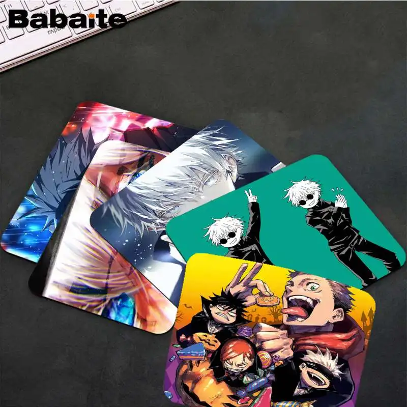 

Babaite Cool New Anime Jujutsu Kaisen Gojo Satoru Customized laptop Gaming mouse pad Top Selling Wholesale Gaming Pad mouse