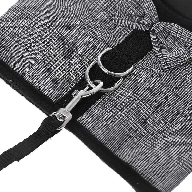 Поводок кролика свинцовый жилет для маленьких животных сетчатый хлопковый хомяк