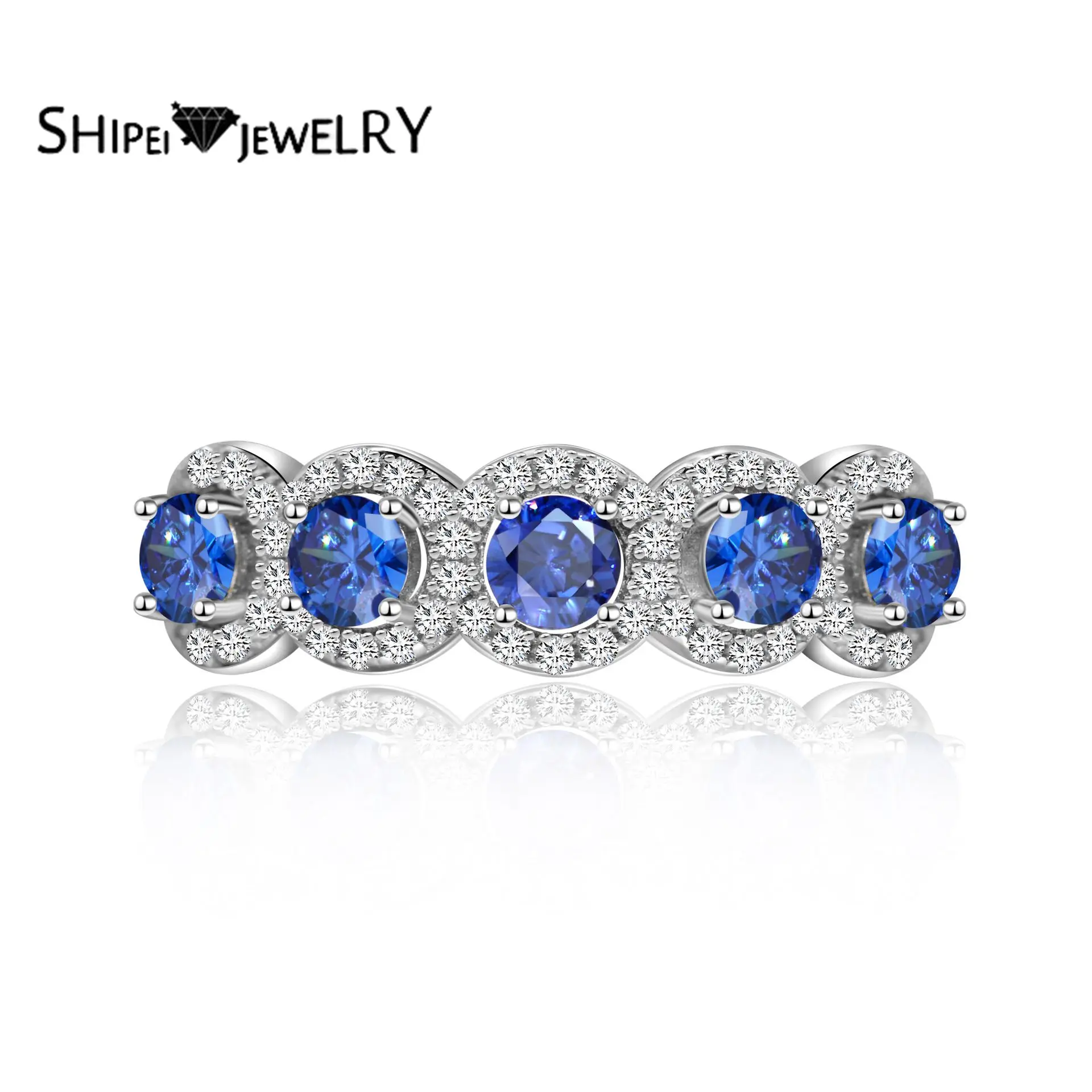 Женское кольцо с искусственным драгоценным камнем Shipei Fashion 925|Кольца| |