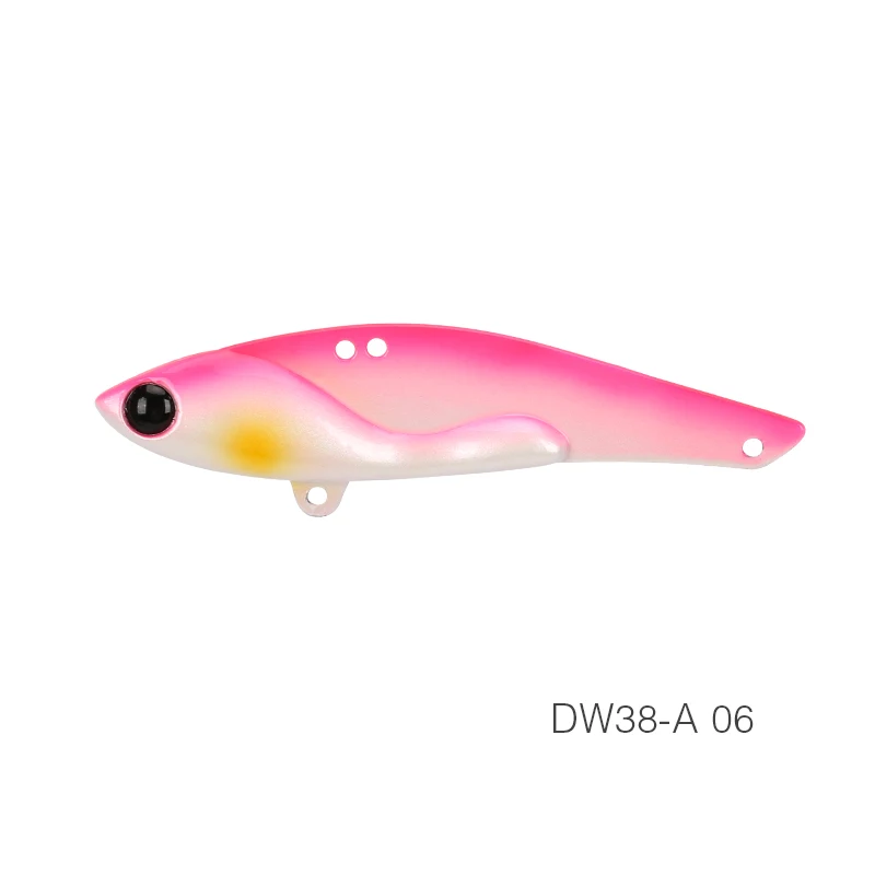 DW38-A-06 TSURINOYA для рыбалки заброса приманки, блесна металлическая DW38-A 70 мм 18 г на дальние расстояния бас наживка Тройной крюк искусственные приманки 13 Цветов - Цвет: DW38-A-06