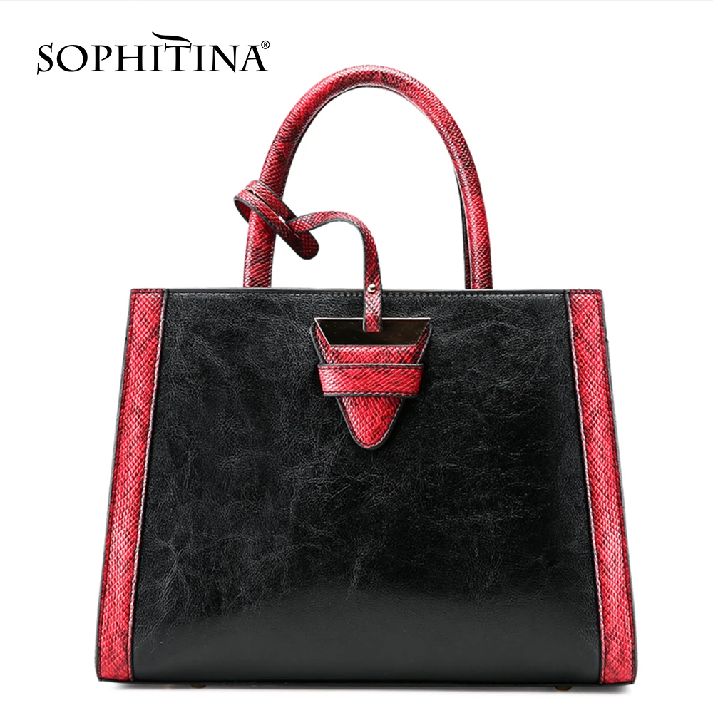 SOPHITINA модные женские сумки мессенджеры стильные разноцветные