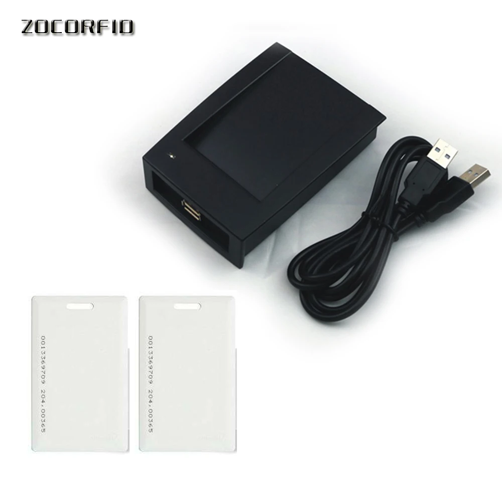 RFID считыватель с частотой 125 кГц USB порт виртуальной COM(RS232) RS232 бесплатная карта|rfid