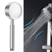 stainless steel bath shower head high pressure filter for water jetting showerhead recableght bathroom spray pressurized nozzle
