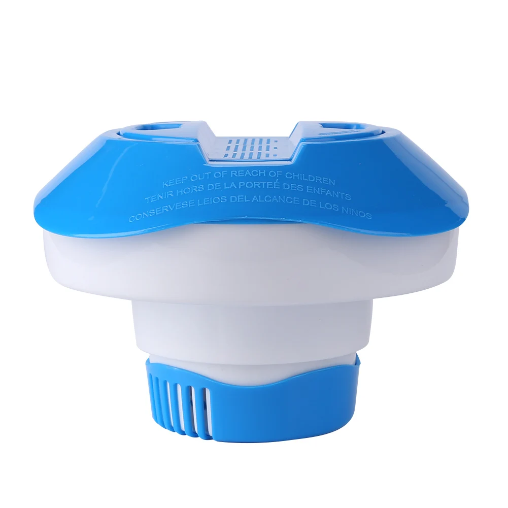 8 дюймовый плавающий контейнер для дезинфекции таблеток бассейна автоматический