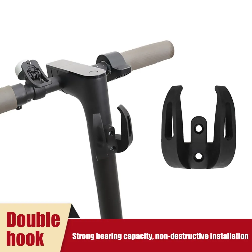 

Electric Scooter Front Hook E-Bike Bag Dual Claw Hook Skateboard Storage Holder Replacement for Xiaomi M365/1S/Pro Accessories