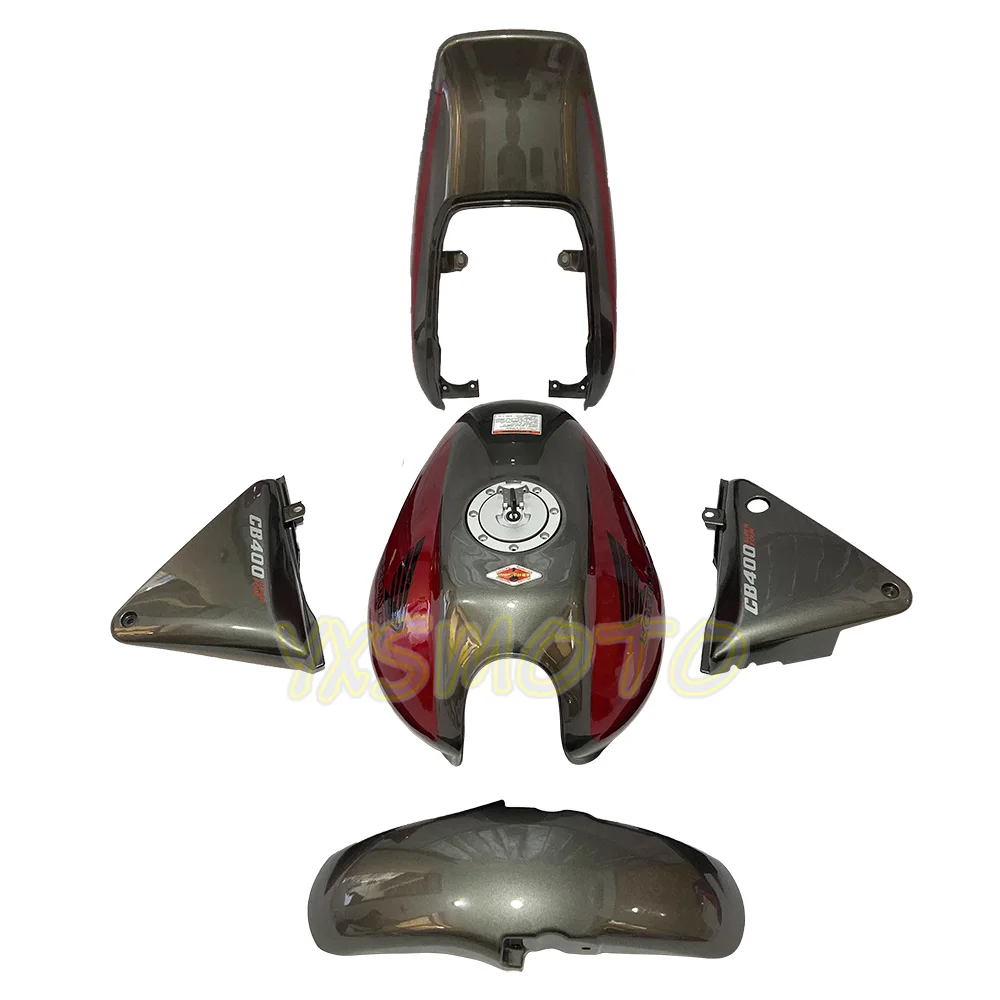 Подходит для Honda CB400 1992 1993 1994 1996 черный обтекатель с Индукционным медным масляным