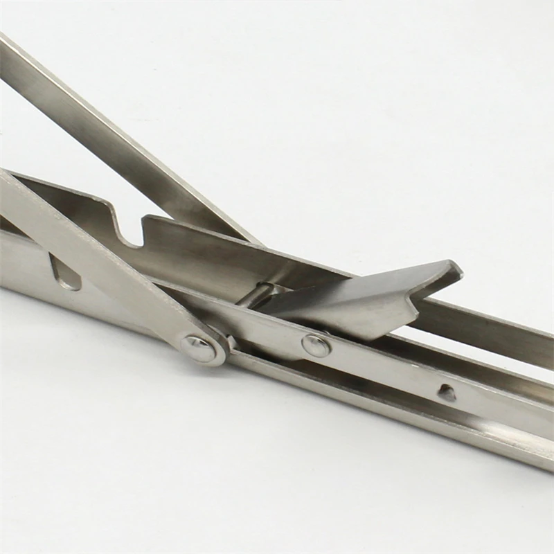 Folding shelf bracket Heavy-duty stainless steel foldable for desktop work to save space DIY | Дом и сад