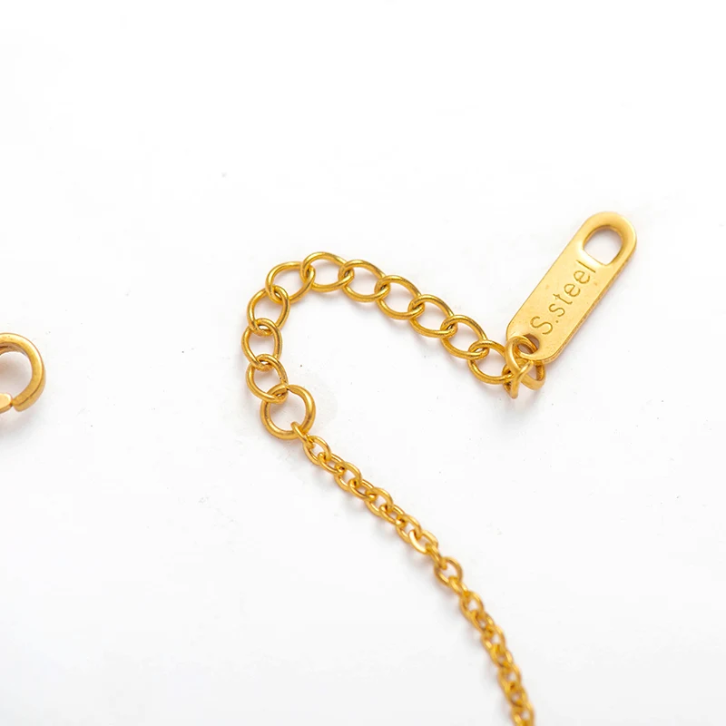 Wild &amp Free Women Simple Gold Moon Bracelets Fashion Jewelry High Quality Chain Bangles Stainless Steel |