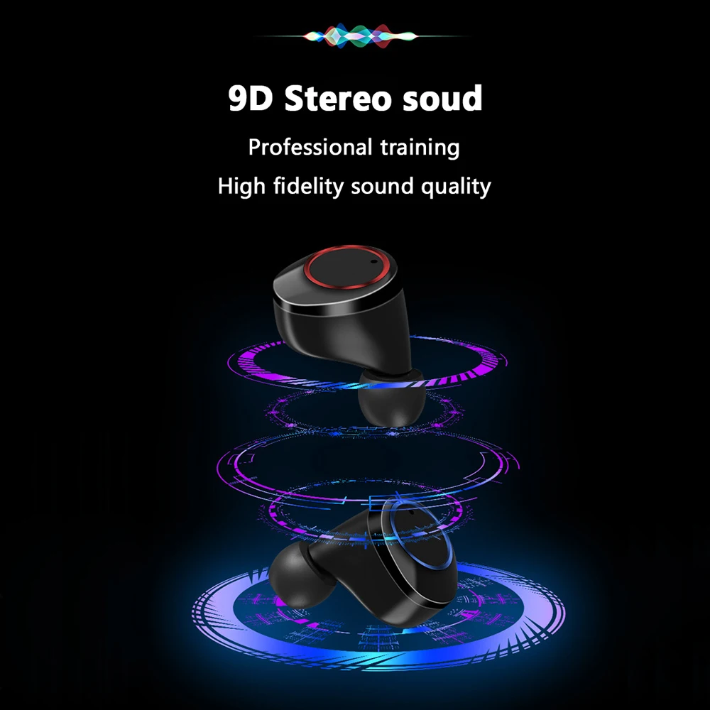 Беспроводная Bluetooth-гарнитура X11TWS спортивные портативные наушники с защитой от