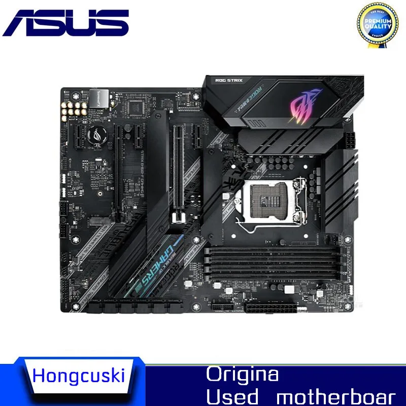 Подержанная материнская плата для Asus ROG STRIX B460-F GAMING оригинальная Intel B460 DDR4 LGA 1200