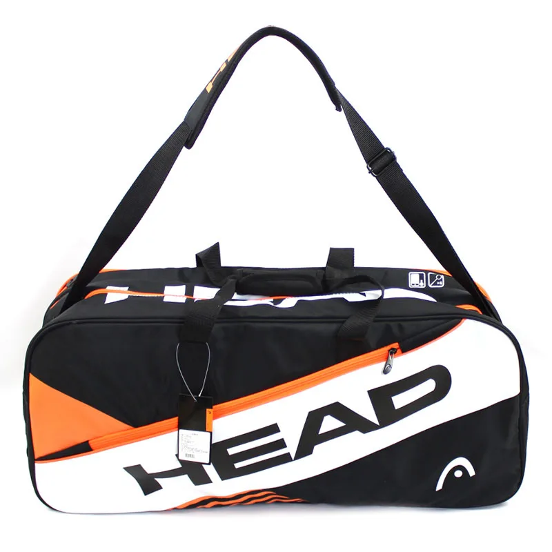 Мужская сумка для тенниса HEAD спортивная теннисной ракетки Большая вместительная