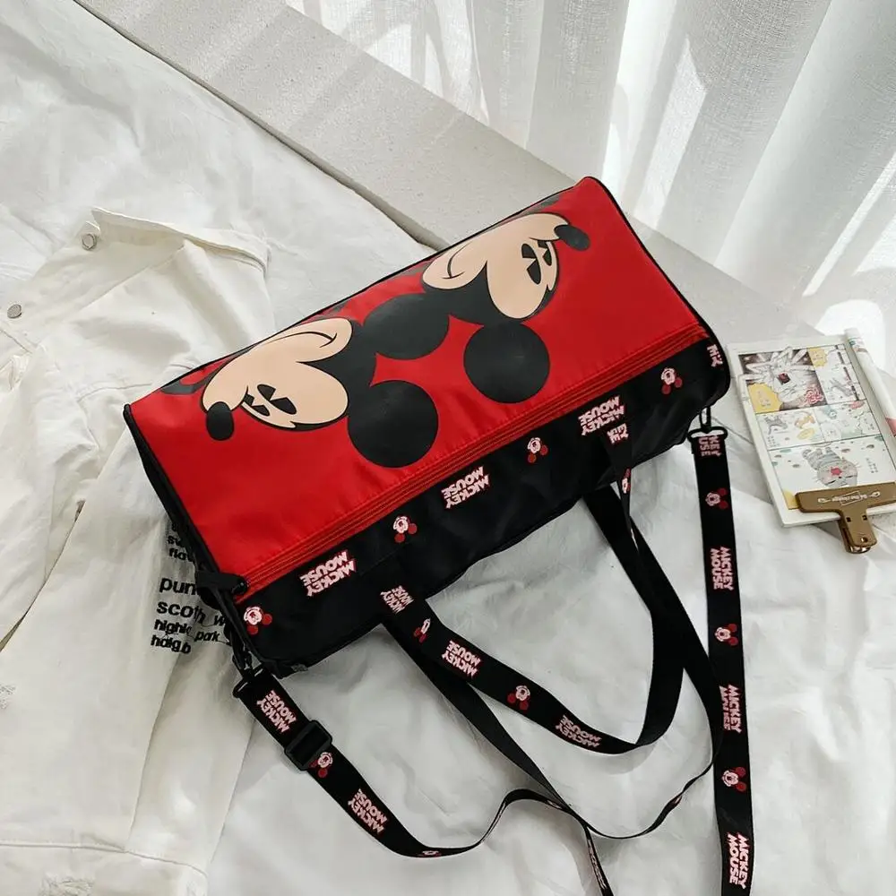 Disney ткань &quotоксфорд&quot микки маус сумка мессенджер для мужчин и женщин с