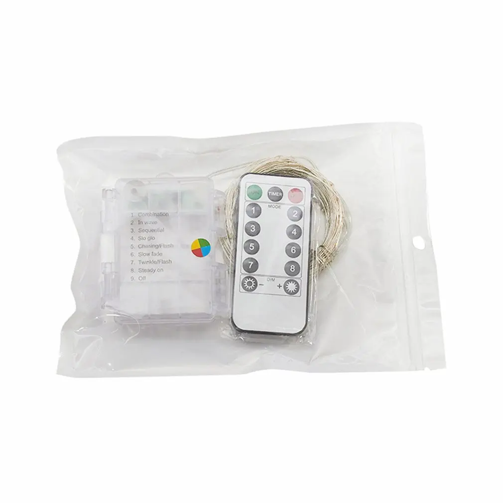 

Рождественская светодиодная гирлянда, декоративные водонепроницаемые гирлянды, гирлянда, Рождество, свадьба, новый год, уличное украшение ...