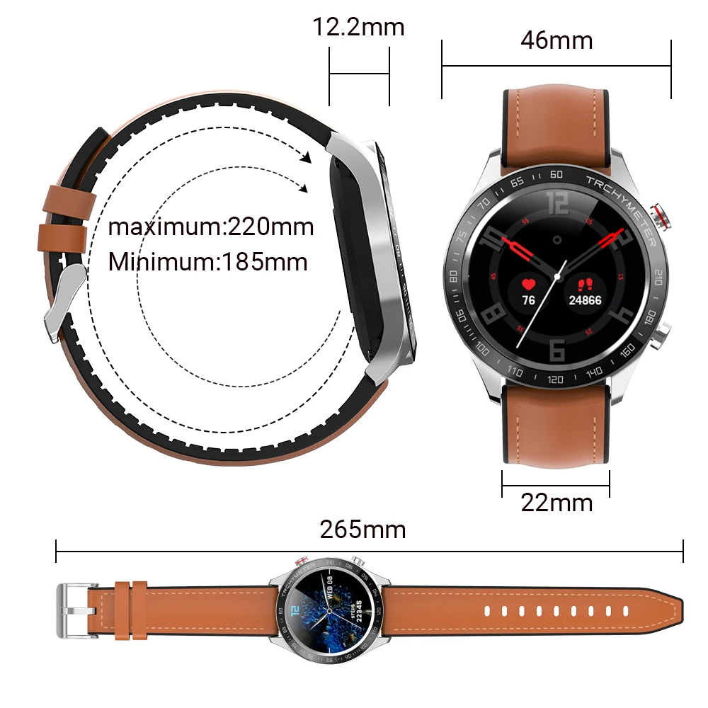 

Fashion business Smart Watch Men Women 2021 GandlEy R5 Heart Rate Blood pressure Sport Fitness Smartwatch For Android iOS Xiaomi
