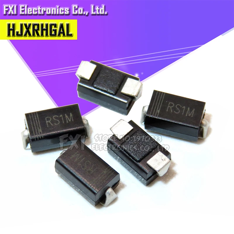 

100PCS 1N5819 SS14 1N5822 SS34 1N4004 1N4007 SS16 1N5817 SS12 SMA Rectifier diode SS110 SS36 SS24 SR2100 SS210 SS310 M7 M5 M4