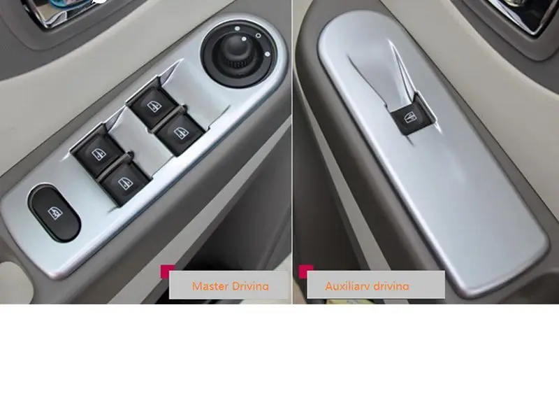 

Для Renault Captur 2013 14 15 2016 автомобильные аксессуары ABS Матовый двери оконное стекло внутренняя панель подлокотник отделка кнопки выключателя по...
