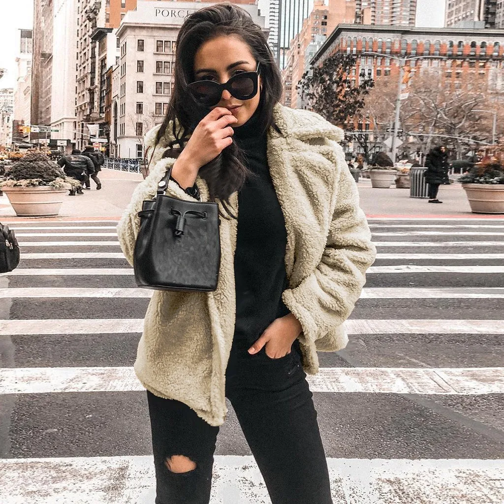 Зимняя женская шуба Chaqueta mujer, большие размеры, одноцветная шуба из искусственного меха норки, шуба из искусственного меха, шуба из лисьего меха Colete Feminino