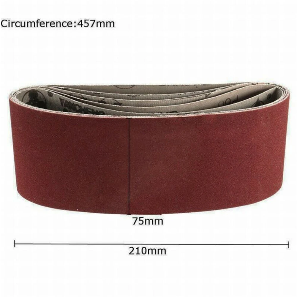 15pcs Abrasive Grinder Sanding Belt Set Wood Metal Polishing Sander 40-240 Grit | Инструменты