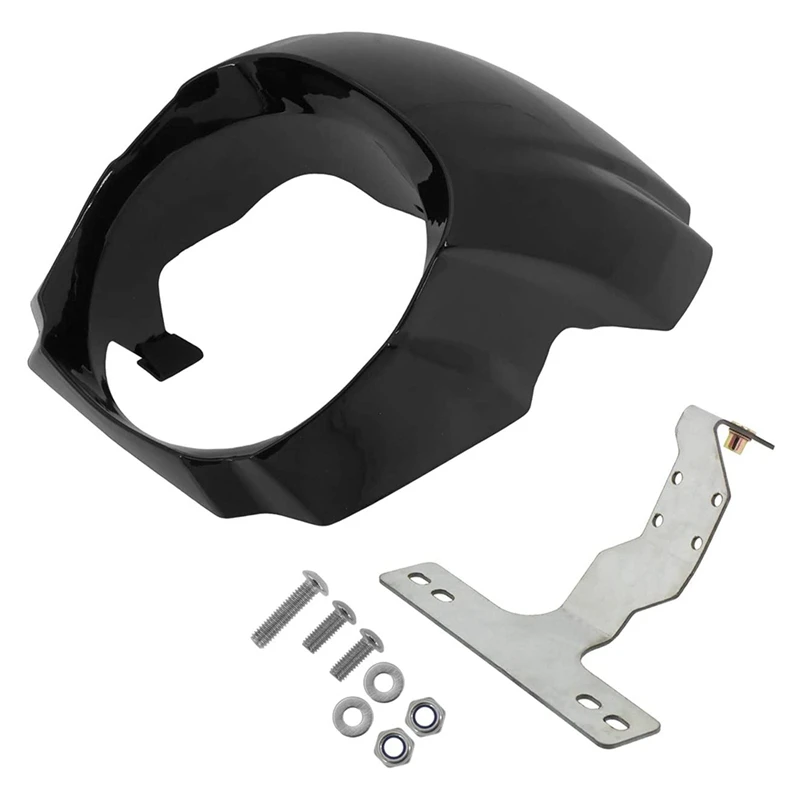 

Motorcycle Headlight Fairing Cover Fit for Softail Breakout 2018-2020 Gloss Black