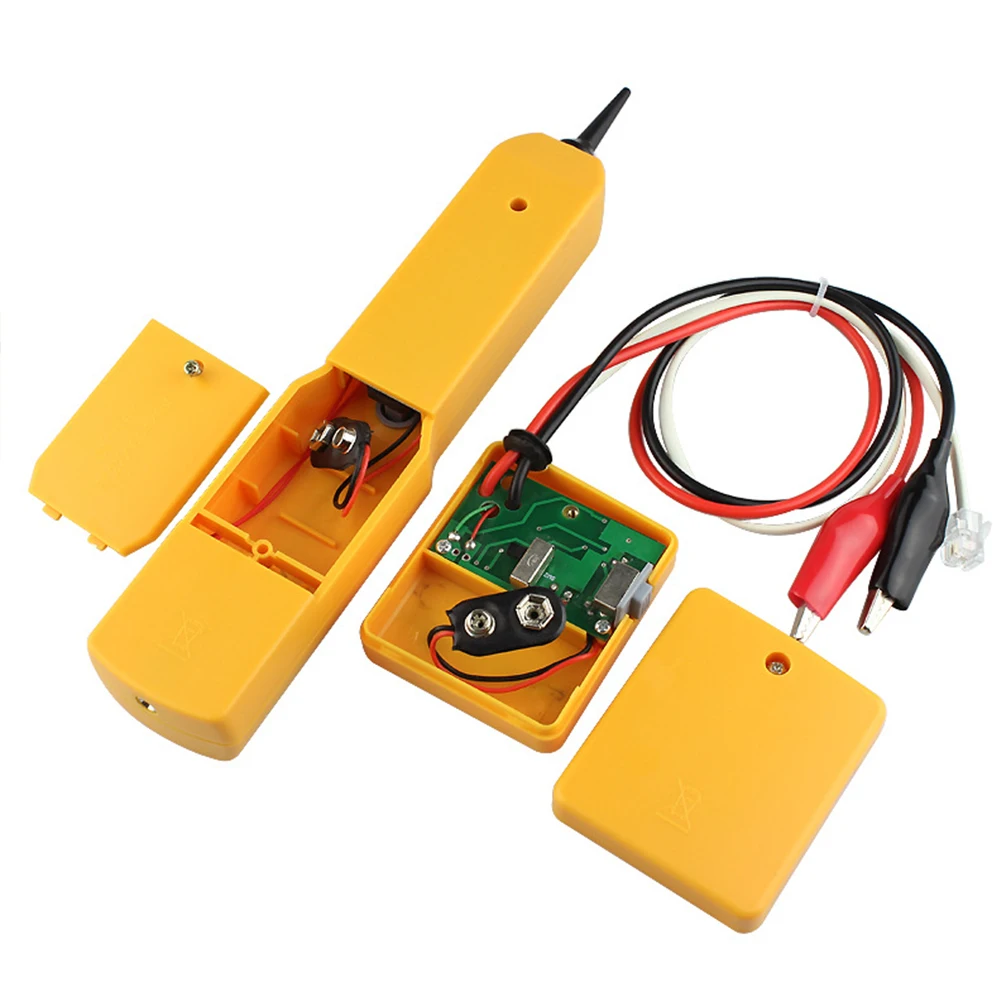 

RJ11 Wire Tracker Diagnose Tone Durable Practical Portable Detector Telephone Cable Tester Instrument Network ABS Line Finder