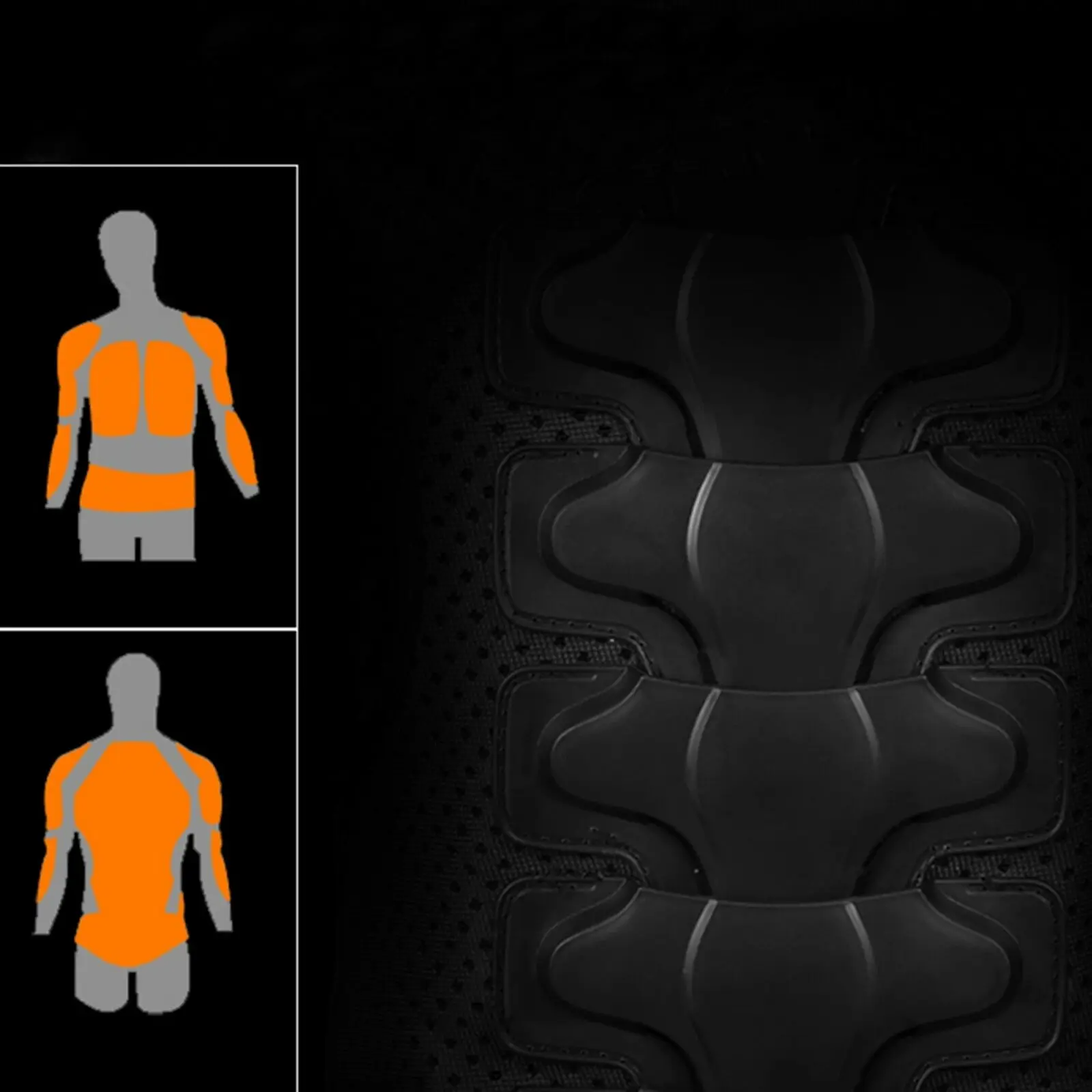 Мотоцикл дети Броня Гонки Куртки полная защита грудной клетки шестерни XXS S|Жилет