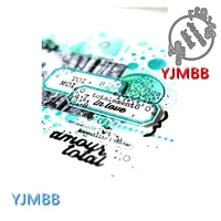 yjmbb new round and english alphabet decoration metal cutting dies scrapbook album paper diy card craft embossing die cutting