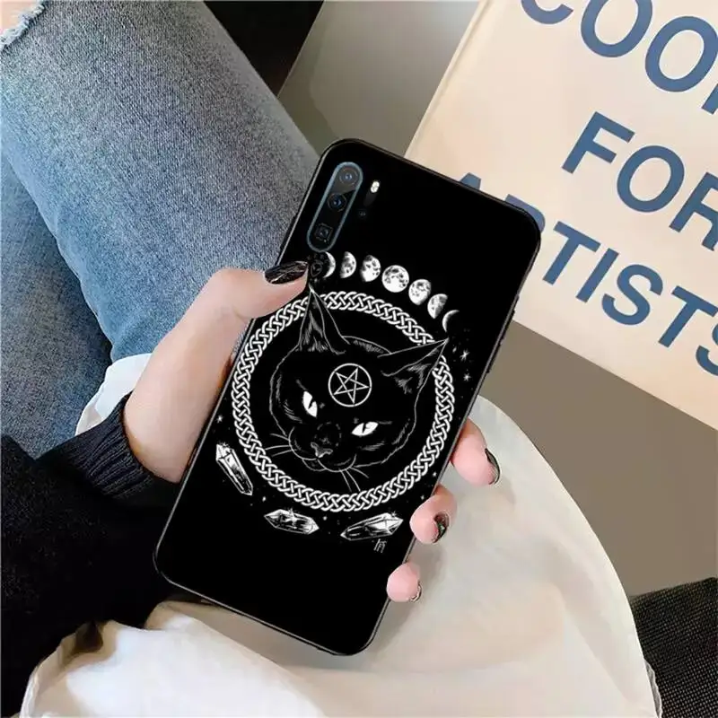 

Witches moon Tarot Mystery totem Phone Case For Huawei honor Mate P 9 10 20 30 40 Pro 10i 7 8 a x Lite nova 5t