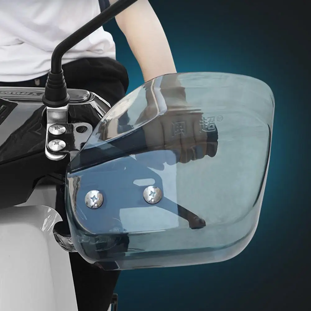 Теплая защита рук на руль скутера, мотоцикла, квадроцикла (с мехом), черная