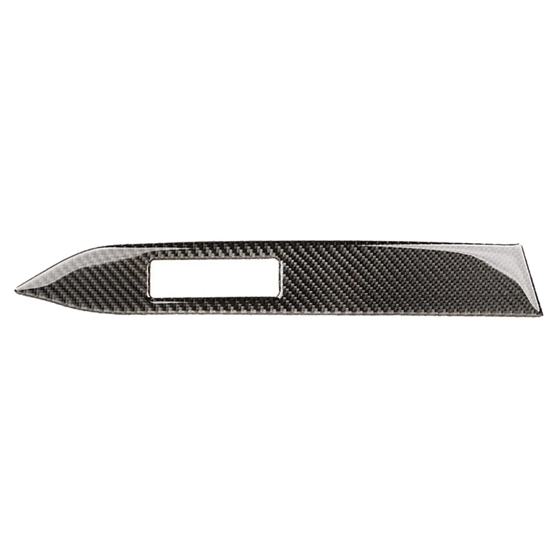 

A Passenger Side Automotive Interior Trim Panel, Console Trim Carbon Fiber for Ford Mustang