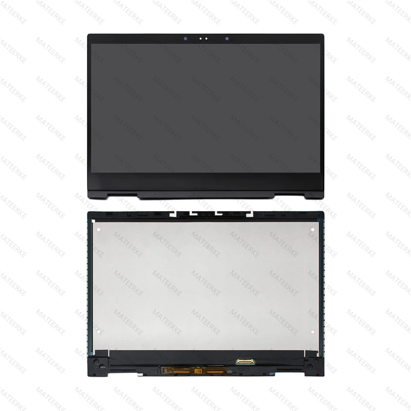 Kopen LP133WF4.SPA4 M133NVF3.R0 Fhd Ips Led Lcd Touch Screen Glass Panel Assembly + Bezel Voor Hp Envy X360 13-Ag Serie