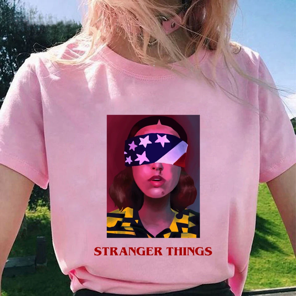 Женские футболки с принтом очень странные дела|Футболки| |