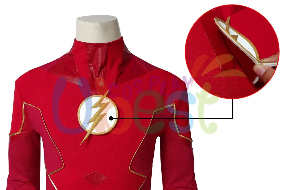 Флэш-костюм для косплея Barry Allen The Flash сезон 6